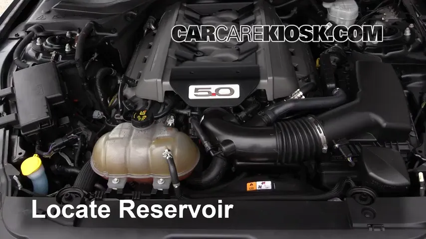 2017 Ford Mustang GT 5.0L V8 Windshield Washer Fluid